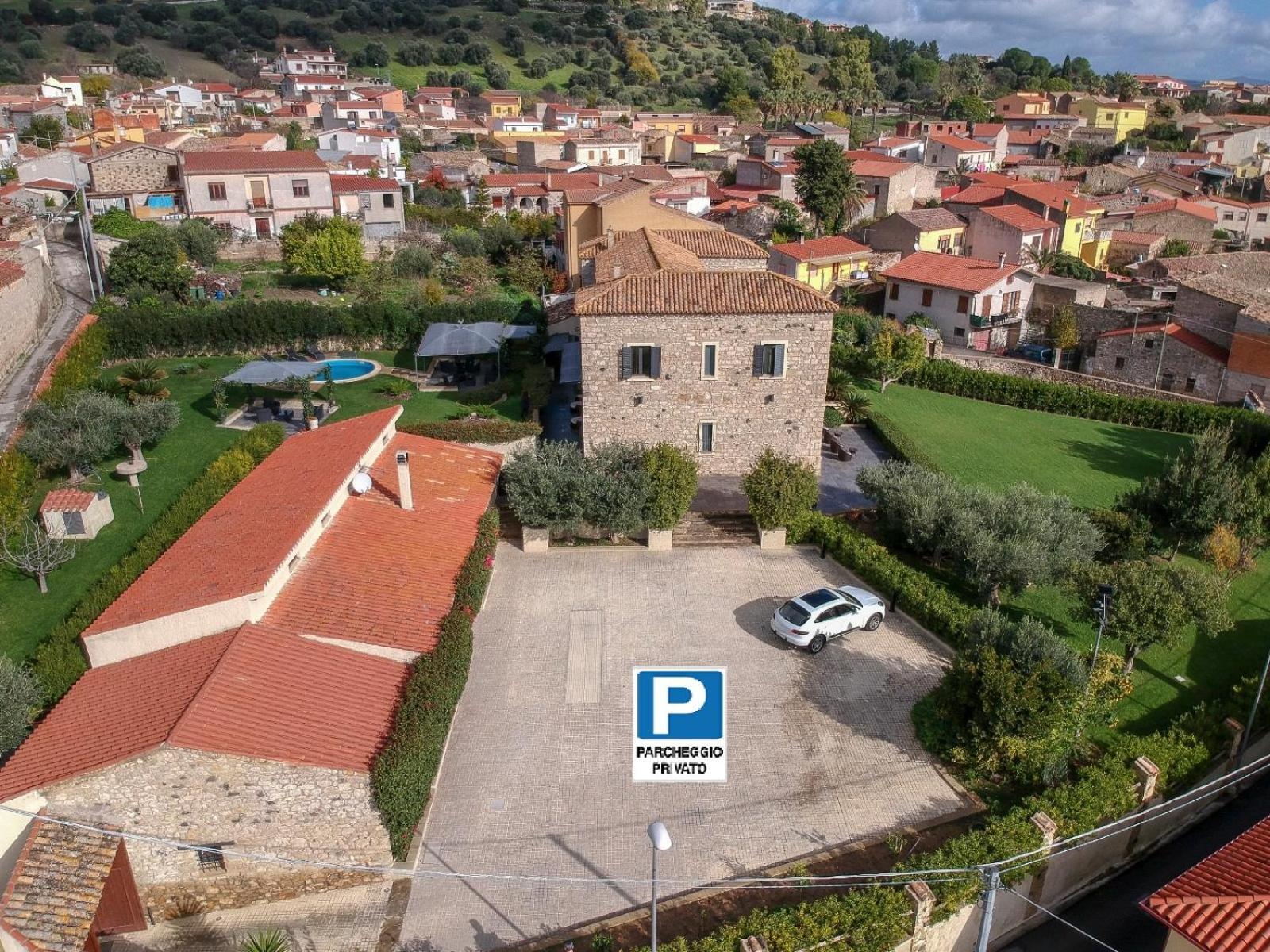 Borgo Antico XIX Sec. Acomodação com café da manhã Gesturi Exterior foto